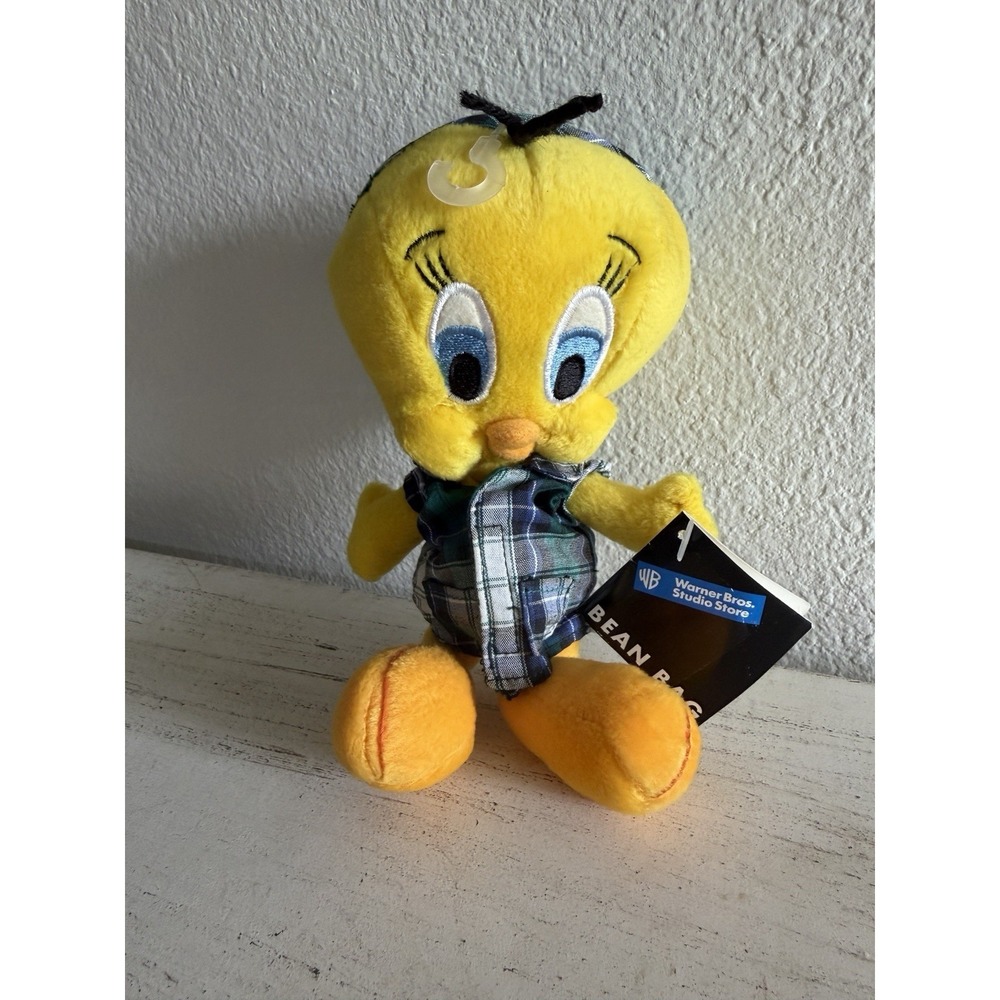 Vintage Warner Bros. Studio 1995 Bedtime Tweety Bird Plus Toy